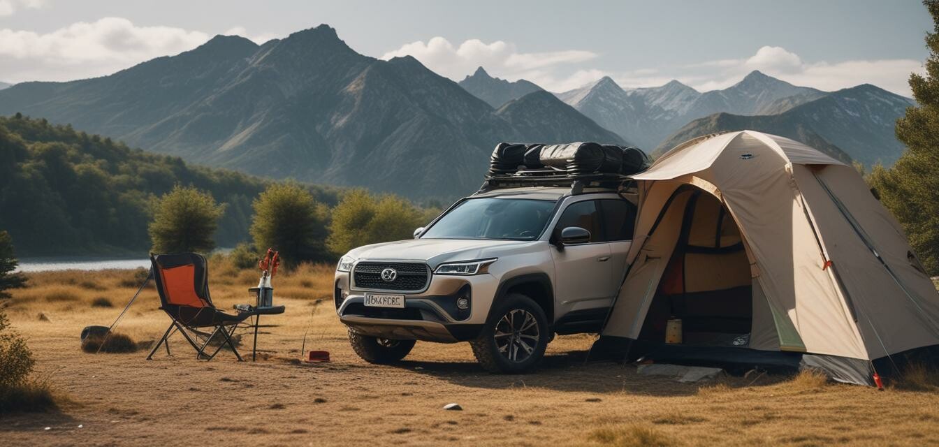 Vehicle-based camping